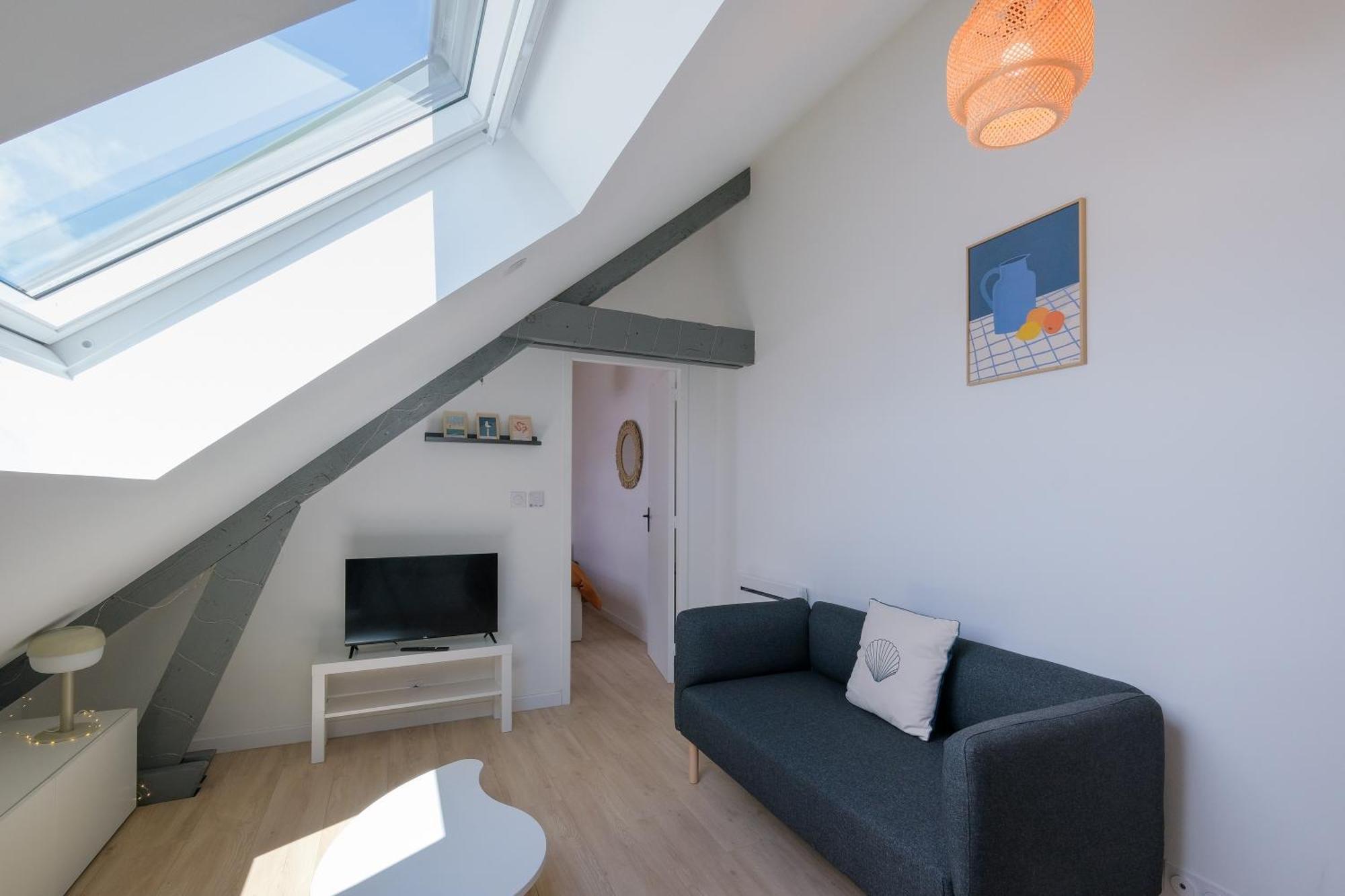 Ferienwohnung Le Perchoir Du Marche - Appt Pour 2 Saint-Nazaire  Exterior foto
