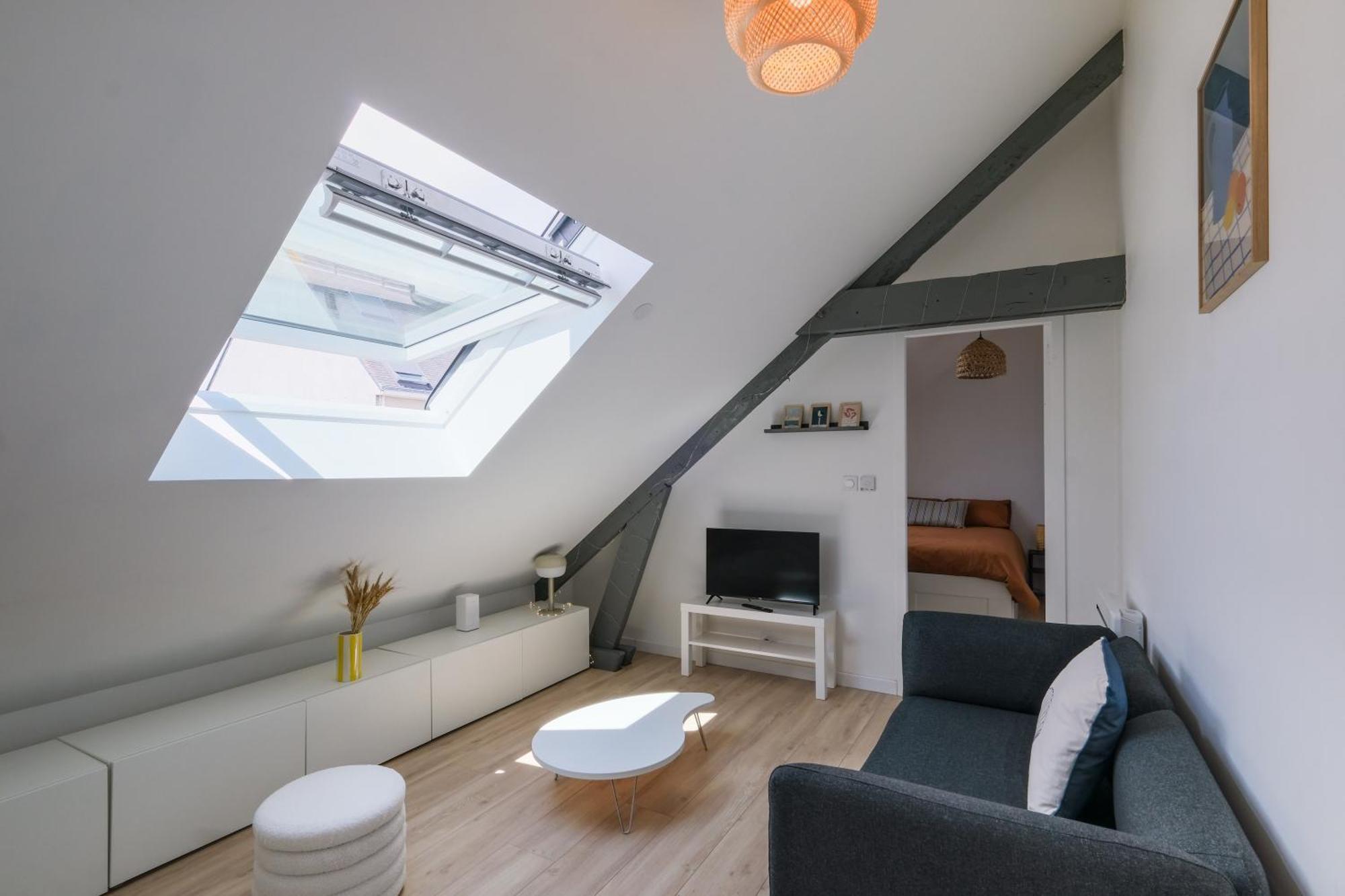 Ferienwohnung Le Perchoir Du Marche - Appt Pour 2 Saint-Nazaire  Exterior foto